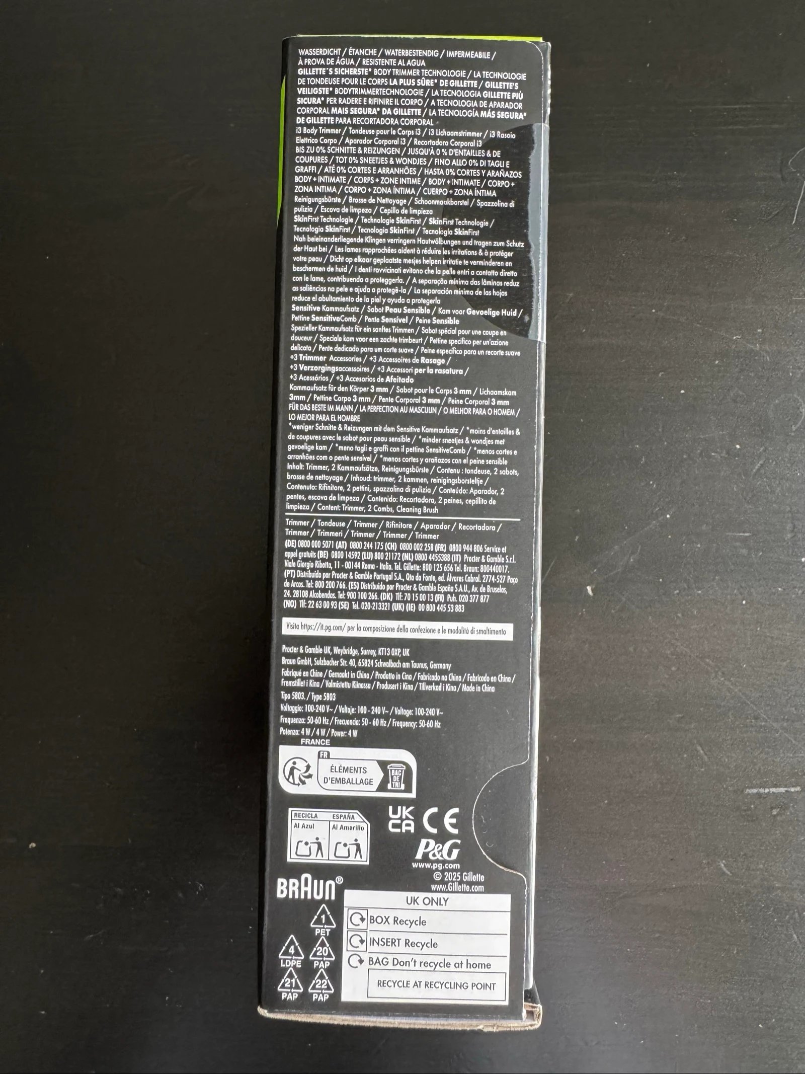 Tondeuse corps labs body i3Gillette labs – photo 4